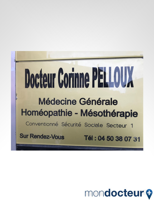 Docteur PELLOUX Corinne  à Vetraz-Monthoux